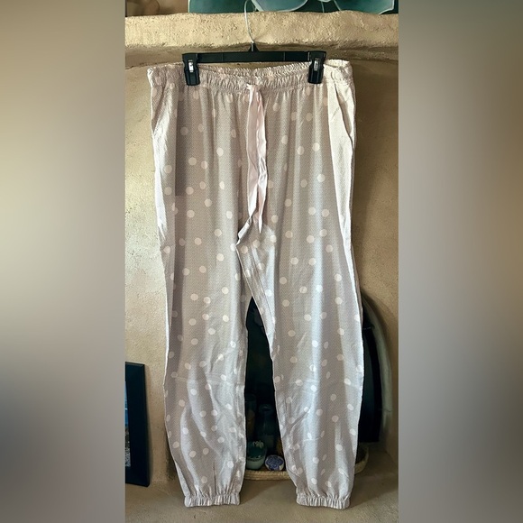 PJ Salvage Cream Polka Dot Pajama Set - Picture 8 of 13